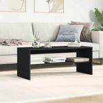 Casa si Gradina - Mobilier - Comode si corpuri - Comode - Comoda TV, negru, 100 x 40 x 40 cm, PAL - Infinity.ro