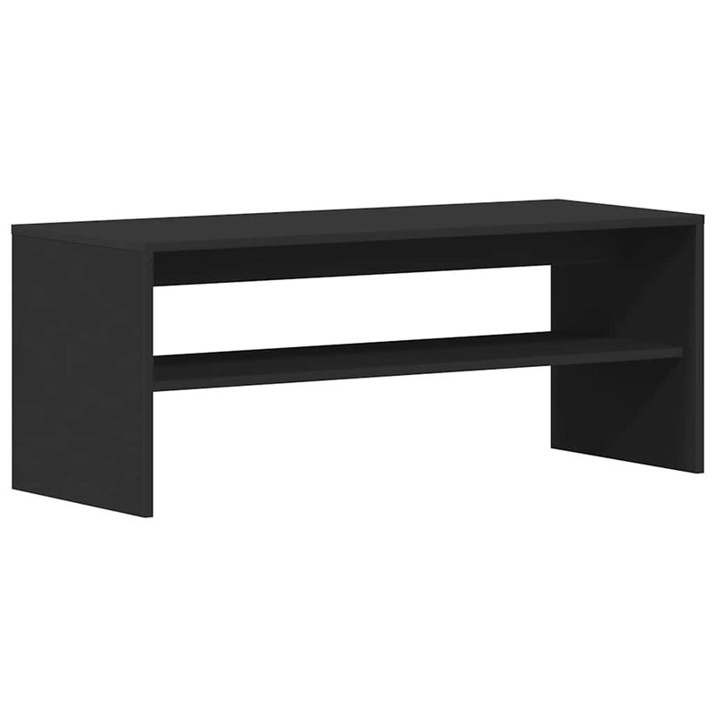 Casa si Gradina - Mobilier - Comode si corpuri - Comode - Comoda TV, negru, 100 x 40 x 40 cm, PAL - Infinity.ro