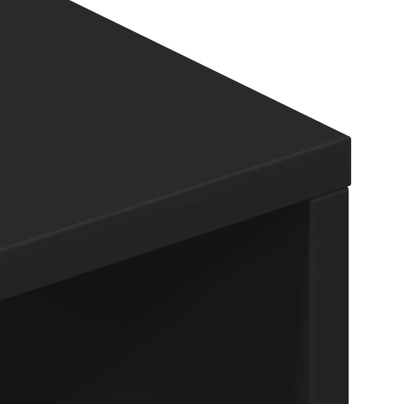 Casa si Gradina - Mobilier - Comode si corpuri - Comode - Comoda TV, negru, 100 x 40 x 40 cm, PAL - Infinity.ro