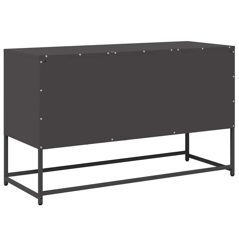 Casa si Gradina - Mobilier - Comode si corpuri - Comode - Dulap TV, negru, 68,5x39x60,5 cm, otel - Infinity.ro