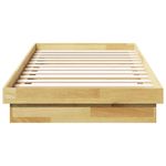 Casa si Gradina - Mobilier - Paturi si accesorii - Paturi - Cadru pat fara saltea 100x200 cm lemn masiv de stejar - Infinity.ro