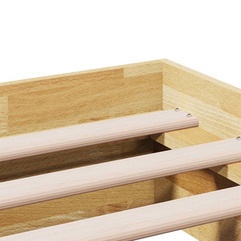 Casa si Gradina - Mobilier - Paturi si accesorii - Paturi - Cadru pat fara saltea 100x200 cm lemn masiv de stejar - Infinity.ro