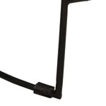 Casa si Gradina - Mobilier - Scaune si fotolii - Scaune - Scaune de bar 2 buc 49x43x79 cm lemn masiv de mango, maro închis și negru - Infinity.ro