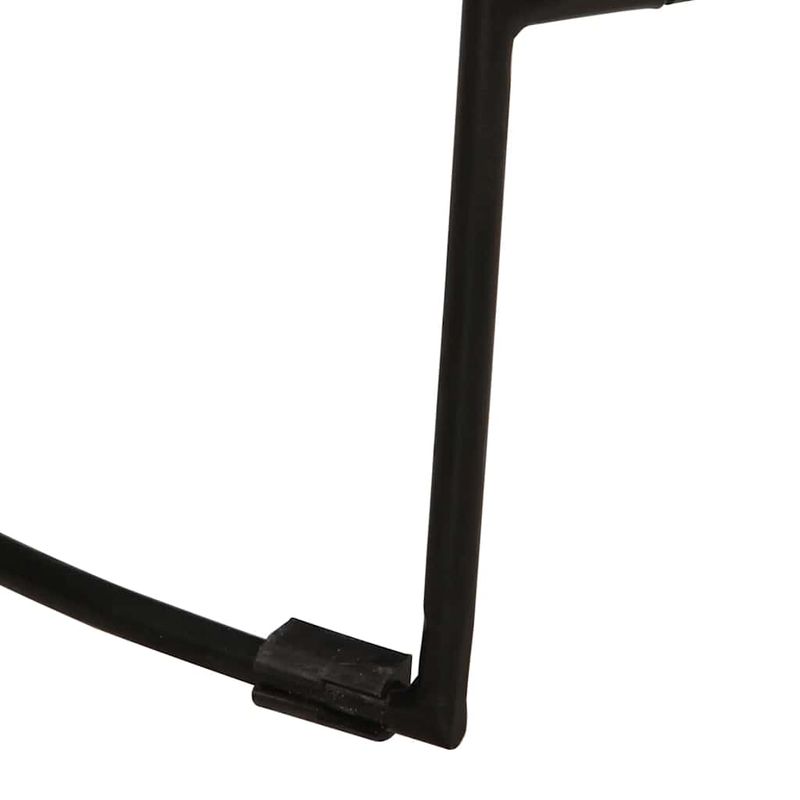 Casa si Gradina - Mobilier - Scaune si fotolii - Scaune - Scaune de bar 2 buc 49x43x79 cm lemn masiv de mango, maro închis și negru - Infinity.ro