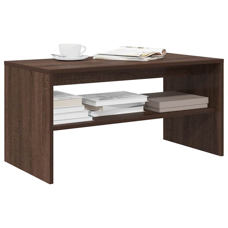 Casa si Gradina - Mobilier - Comode si corpuri - Comode - Comoda TV, stejar maro, 80x40x40 cm, lemn prelucrat - Infinity.ro