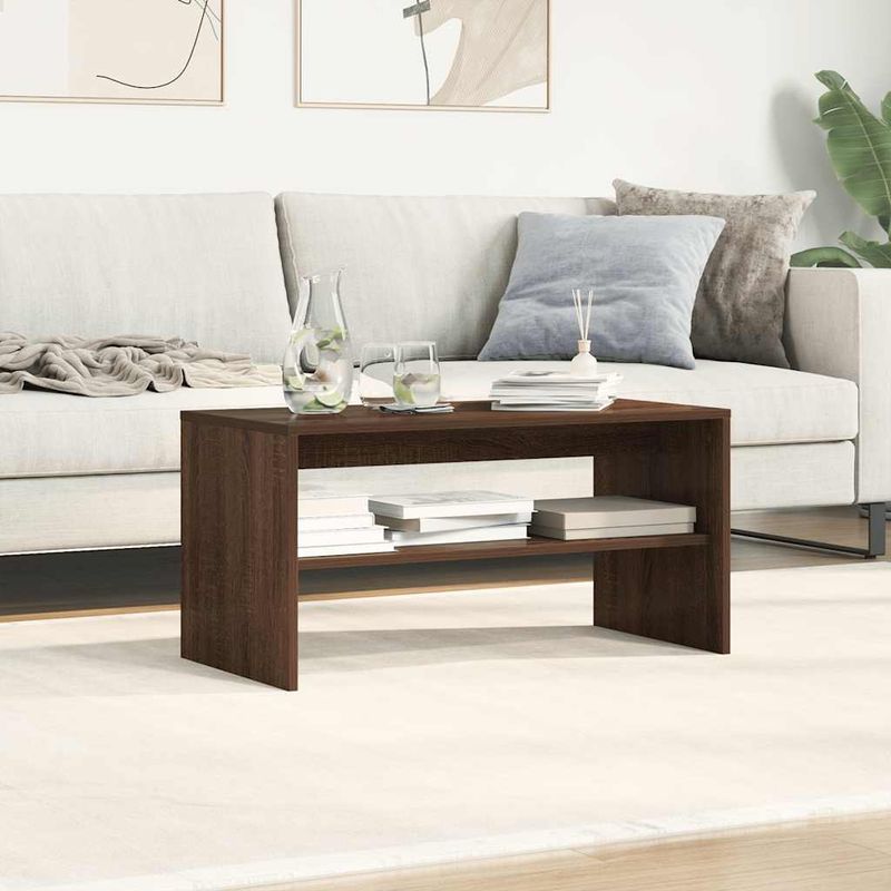 Casa si Gradina - Mobilier - Comode si corpuri - Comode - Comoda TV, stejar maro, 80x40x40 cm, lemn prelucrat - Infinity.ro