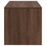 Casa si Gradina - Mobilier - Comode si corpuri - Comode - Comoda TV, stejar maro, 80x40x40 cm, lemn prelucrat - Infinity.ro