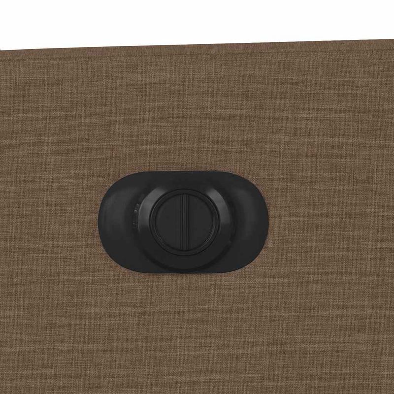 Ingrijire personala si Cosmetice - Sanatate si wellness - Articole wellness - Fotolii de masaj - Fotoliu electric de masaj rabatabil cu ridicare, maro, textil - Infinity.ro