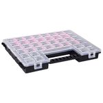 Casa si Gradina - Constructii - Depozitare, transport si protectie - Organizatoare si cutii scule - Cutii sortare 5 buc separatoare reglabile 385x283x50 mm plastic - Infinity.ro