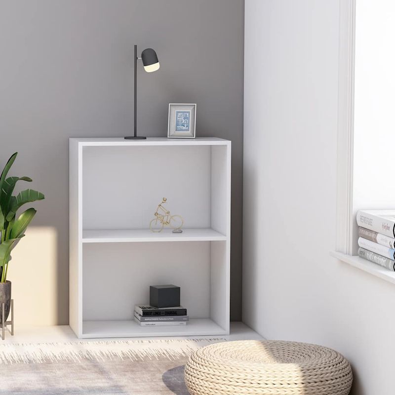Casa si Gradina - Mobilier - Biblioteci si rafturi - Biblioteci - Biblioteca, alb, 60x30x76,5 cm, lemn prelucrat - Infinity.ro