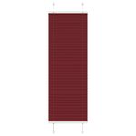 Casa si Gradina - Textile si covoare - Rulouri si jaluzele - Jaluza plisata Bordeaux Rosu 45x100 cm Latime tesatura 44,4 cm - Infinity.ro