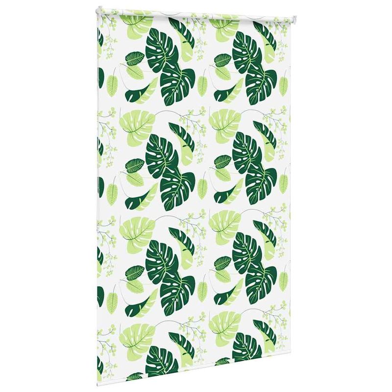 Casa si Gradina - Textile si covoare - Rulouri si jaluzele - Jaluza cu rola de dus 150x240 cm latime material 146 cm, frunze verzi - Infinity.ro