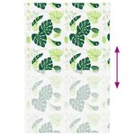 Casa si Gradina - Textile si covoare - Rulouri si jaluzele - Jaluza cu rola de dus 150x240 cm latime material 146 cm, frunze verzi - Infinity.ro