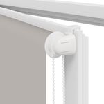 Casa si Gradina - Textile si covoare - Rulouri si jaluzele - Jaluza cu role de dus 140x240 cm latime material 136 cm, gri deschis - Infinity.ro