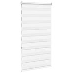 Casa si Gradina - Textile si covoare - Rulouri si jaluzele - Jaluzea tip zebra alb latime tesatura 65,9 cm poliester, mărime 70x150 cm - Infinity.ro