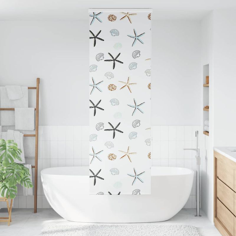 Casa si Gradina - Textile si covoare - Rulouri si jaluzele - Jaluza cu role de dus cu caseta 80x240 cm latime material 76 cm, scoică - Infinity.ro