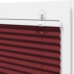 Casa si Gradina - Textile si covoare - Rulouri si jaluzele - Jaluza plisata Bordeaux Rosu 70x100 cm Latime tesatura 69,4 cm - Infinity.ro