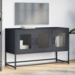 Casa si Gradina - Mobilier - Comode si corpuri - Comode - Dulap TV, antracit, 100,5x39x60,5 cm, otel laminat la rece - Infinity.ro