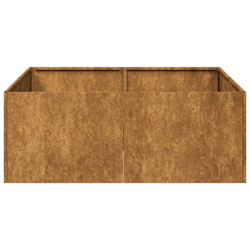 Casa si Gradina - Gradinarit si plante - Plante si ghivece - Ghivece si suporturi - Jardiniera Rusty 80x80x30 cm Otel pentru intemperii - Infinity.ro