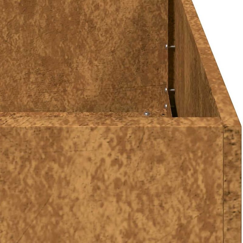 Casa si Gradina - Gradinarit si plante - Plante si ghivece - Ghivece si suporturi - Jardiniera Rusty 80x80x30 cm Otel pentru intemperii - Infinity.ro