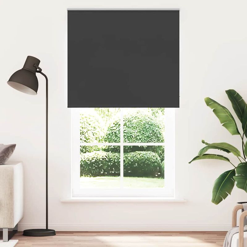 Casa si Gradina - Textile si covoare - Rulouri si jaluzele - Jaluza cu role opace negru 125x210 cm Latime material 121,6 cm - Infinity.ro