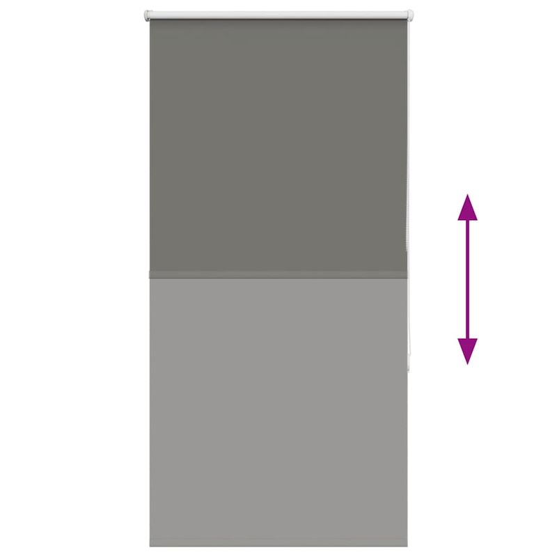Casa si Gradina - Textile si covoare - Rulouri si jaluzele - Jaluza cu role opace gri 80x130 cm latime material 75,7 cm - Infinity.ro