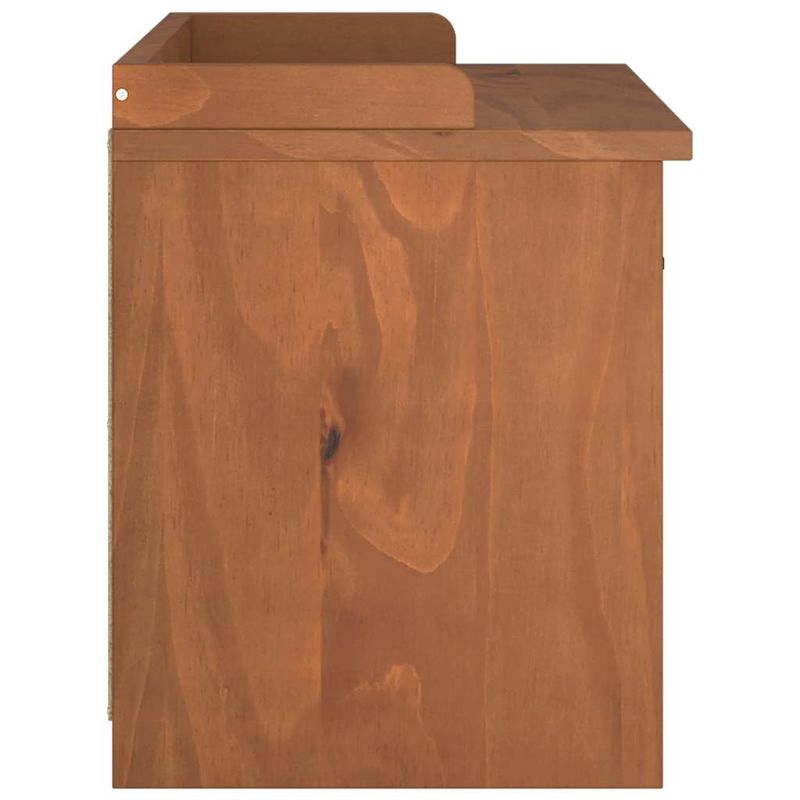 Casa si Gradina - Mobilier - Organizare si depozitare - Bancute - Banca pentru hol „SANDNES” 87 x 40 x 50 cm din lemn masiv de pin - Infinity.ro