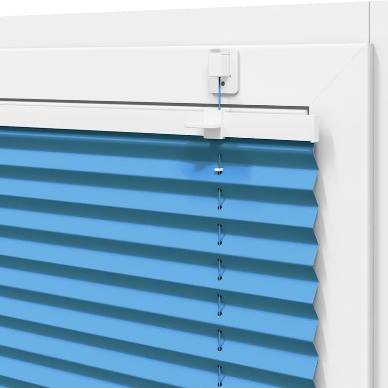 Casa si Gradina - Textile si covoare - Rulouri si jaluzele - Jaluza plisata Albastru 120x150 cm Latime tesatura 119,4 cm - Infinity.ro