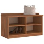 Casa si Gradina - Mobilier - Organizare si depozitare - Bancute - Banca pentru hol „SANDNES”, 87x40x50 cm din lemn masiv de pin - Infinity.ro