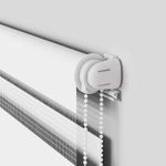 Casa si Gradina - Textile si covoare - Rulouri si jaluzele - Jaluzea tip zebra alb latime tesatura 160,9 cm poliester, mărime 165x100 cm - Infinity.ro