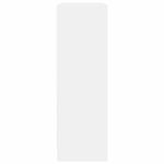 Casa si Gradina - Mobilier - Biblioteci si rafturi - Biblioteci - Biblioteca, alb, 80x24x75 cm, lemn prelucrat - Infinity.ro