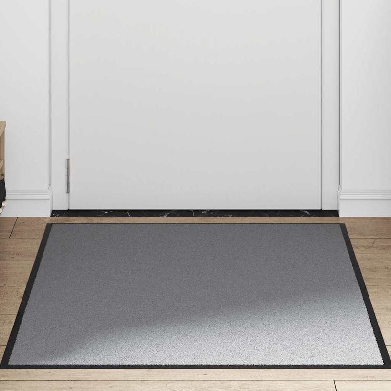 Casa si Gradina - Textile si covoare - Covoare - Covorase intrare - Pres gri 90x120 cm - Infinity.ro