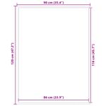 Casa si Gradina - Textile si covoare - Covoare - Covorase intrare - Pres gri 90x120 cm - Infinity.ro