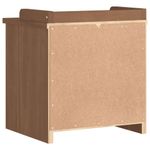 Casa si Gradina - Mobilier - Organizare si depozitare - Bancute - Banca pentru hol „SANDNES”, 45 x 40 x 50 cm, din lemn masiv de pin - Infinity.ro