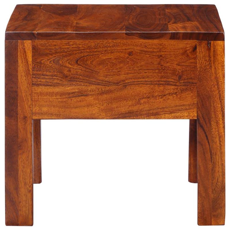 Casa si Gradina - Mobilier - Comode si corpuri - Noptiere - Noptiera 2 buc 40x40x36 cm lemn masiv de salcam - Infinity.ro