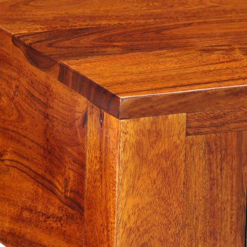 Casa si Gradina - Mobilier - Comode si corpuri - Noptiere - Noptiera 2 buc 40x40x36 cm lemn masiv de salcam - Infinity.ro