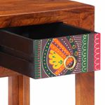 Casa si Gradina - Mobilier - Comode si corpuri - Noptiere - Noptiera 2 buc 40x40x36 cm lemn masiv de salcam - Infinity.ro