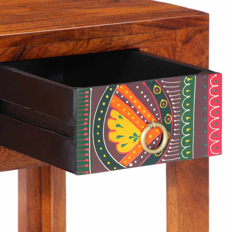 Casa si Gradina - Mobilier - Comode si corpuri - Noptiere - Noptiera 2 buc 40x40x36 cm lemn masiv de salcam - Infinity.ro