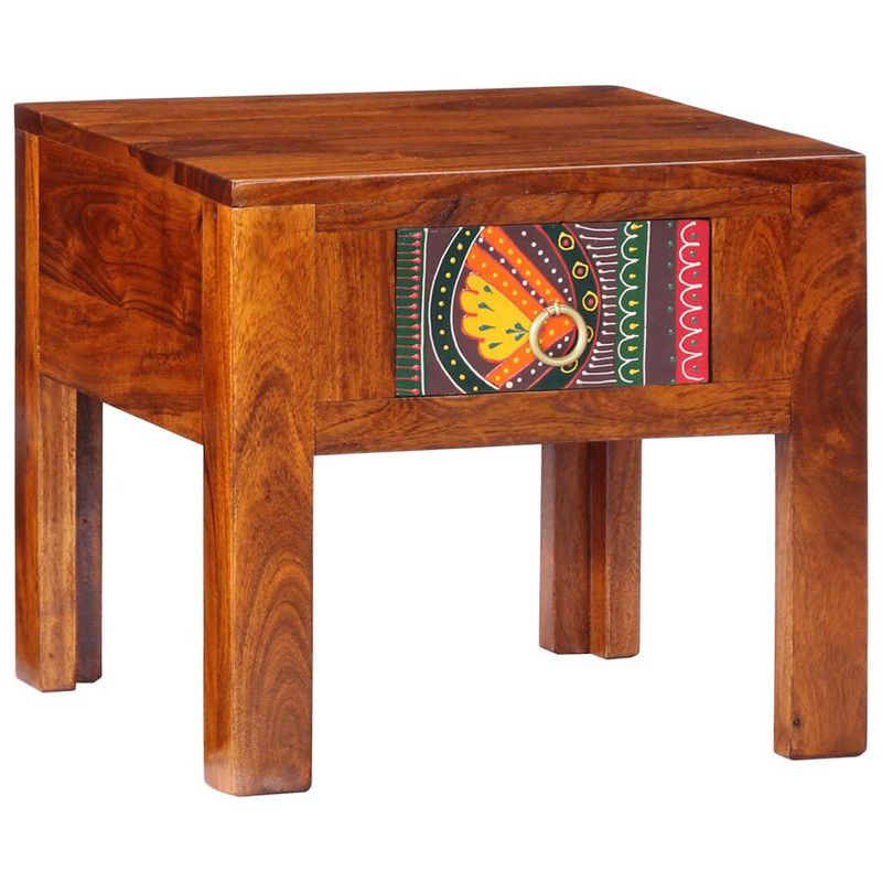 Casa si Gradina - Mobilier - Comode si corpuri - Noptiere - Noptiera 2 buc 40x40x36 cm lemn masiv de salcam - Infinity.ro