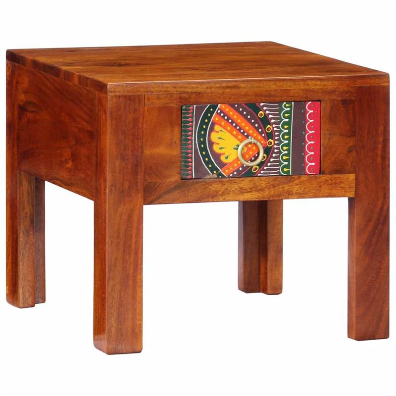 Casa si Gradina - Mobilier - Comode si corpuri - Noptiere - Noptiera 2 buc 40x40x36 cm lemn masiv de salcam - Infinity.ro