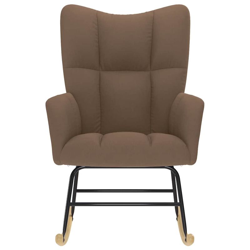 Casa si Gradina - Gradina si terasa - Balansoare si hamace - Balansoare - Scaun balansoar, maro, material textil - Infinity.ro