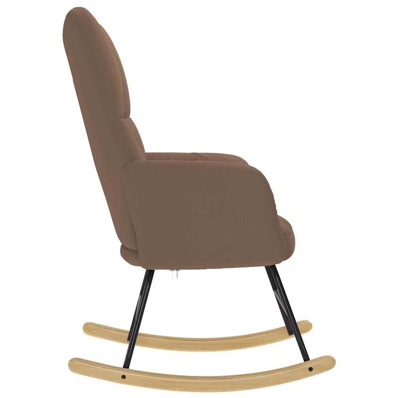 Casa si Gradina - Gradina si terasa - Balansoare si hamace - Balansoare - Scaun balansoar, maro, material textil - Infinity.ro