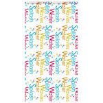 Casa si Gradina - Textile si covoare - Rulouri si jaluzele - Jaluza cu role de dus cu caseta 130x240cm latime material 126cm, cuvinte colorate - Infinity.ro