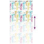 Casa si Gradina - Textile si covoare - Rulouri si jaluzele - Jaluza cu role de dus cu caseta 130x240cm latime material 126cm, cuvinte colorate - Infinity.ro