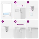 Casa si Gradina - Textile si covoare - Rulouri si jaluzele - Jaluza cu rola de dus 160x240 cm latime material 156 cm, scoică - Infinity.ro