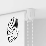 Casa si Gradina - Textile si covoare - Rulouri si jaluzele - Jaluza cu rola de dus 160x240 cm latime material 156 cm, scoică - Infinity.ro