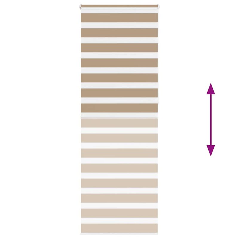 Casa si Gradina - Textile si covoare - Rulouri si jaluzele - Jaluzea tip zebra 90x230 cm latime tesatura 85,9 cm poliester - Infinity.ro