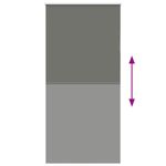 Casa si Gradina - Textile si covoare - Rulouri si jaluzele - Jaluza cu role opace gri 100x210 cm latime material 95,7 cm - Infinity.ro
