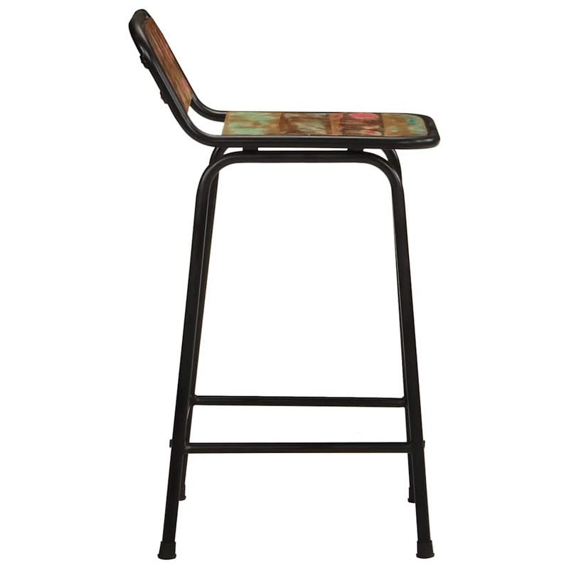Casa si Gradina - Mobilier - Scaune si fotolii - Scaune - Scaune de bar 2 buc 46x35,5x80 cm lemn masiv recuperat - Infinity.ro