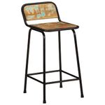 Casa si Gradina - Mobilier - Scaune si fotolii - Scaune - Scaune de bar 2 buc 46x35,5x80 cm lemn masiv recuperat - Infinity.ro